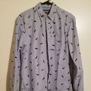 Bonobos medium slim patterned oxford